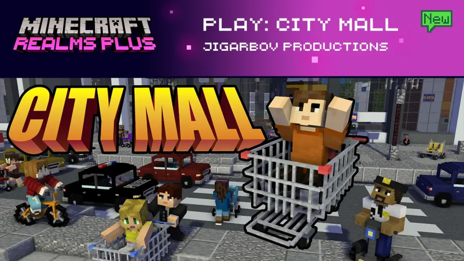 Minecraft新闻 Realms Plus 八月 我的世界 Mc News 哔哩哔哩