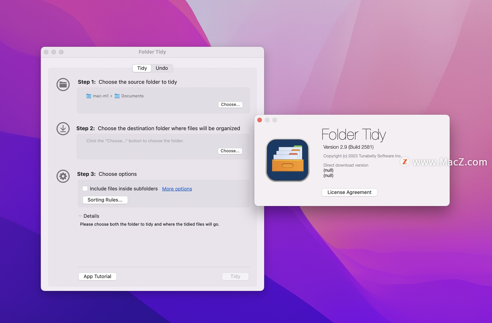 folder tidy mac