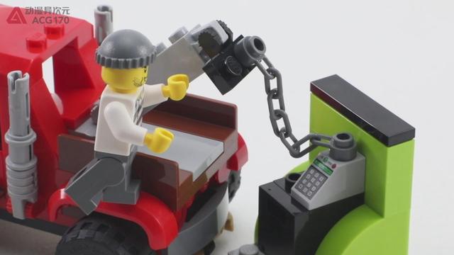 两种形态两种玩法乐高积木城市警察60270形态1图文评测