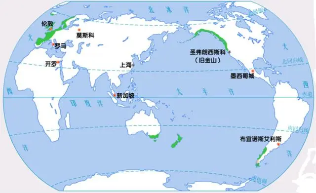 地理 世界各种气候类型分布图 高清版 汇总 以及解答分析哦 哔哩哔哩