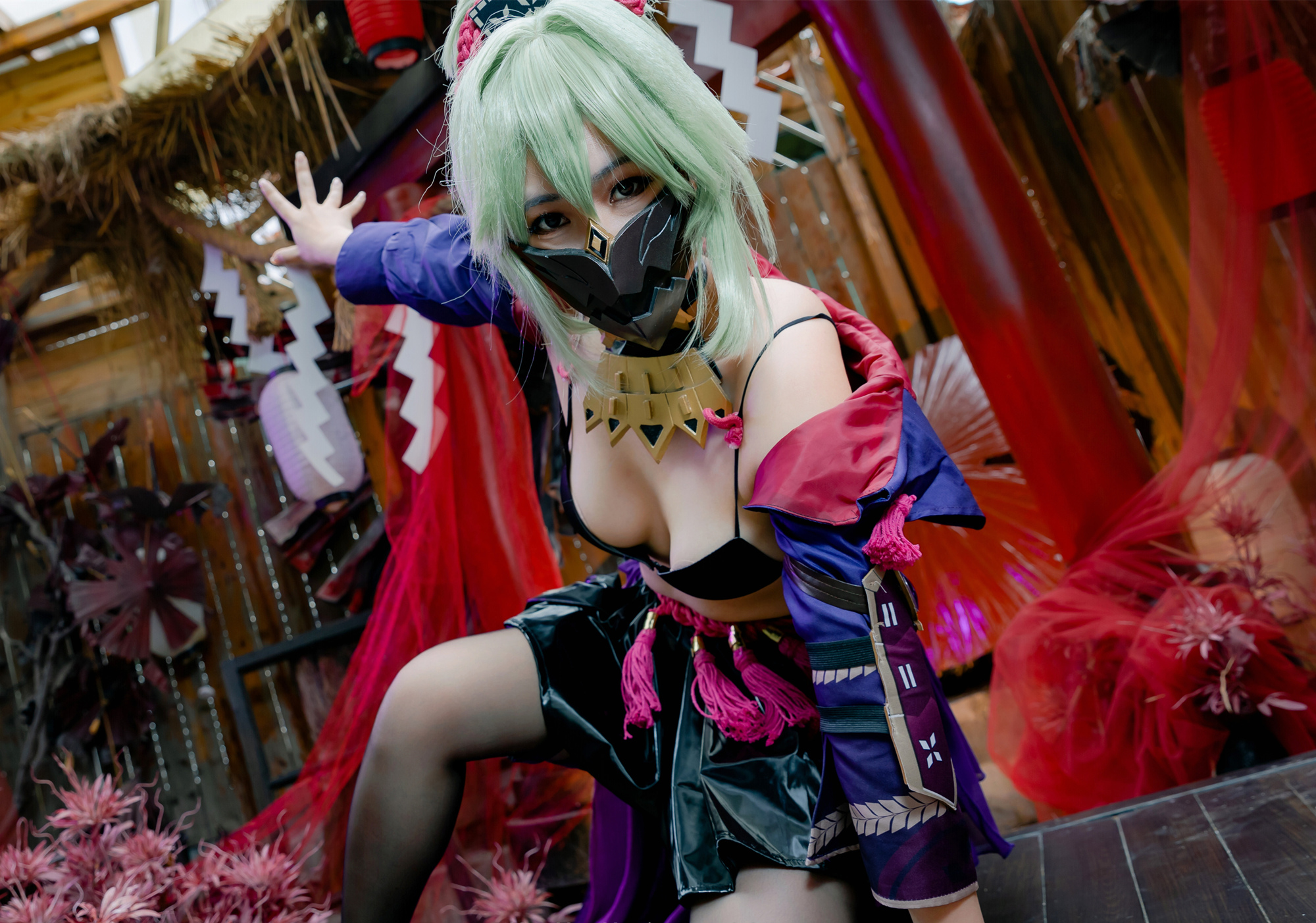 懵懵懵白日梦原神久岐忍cosplay5