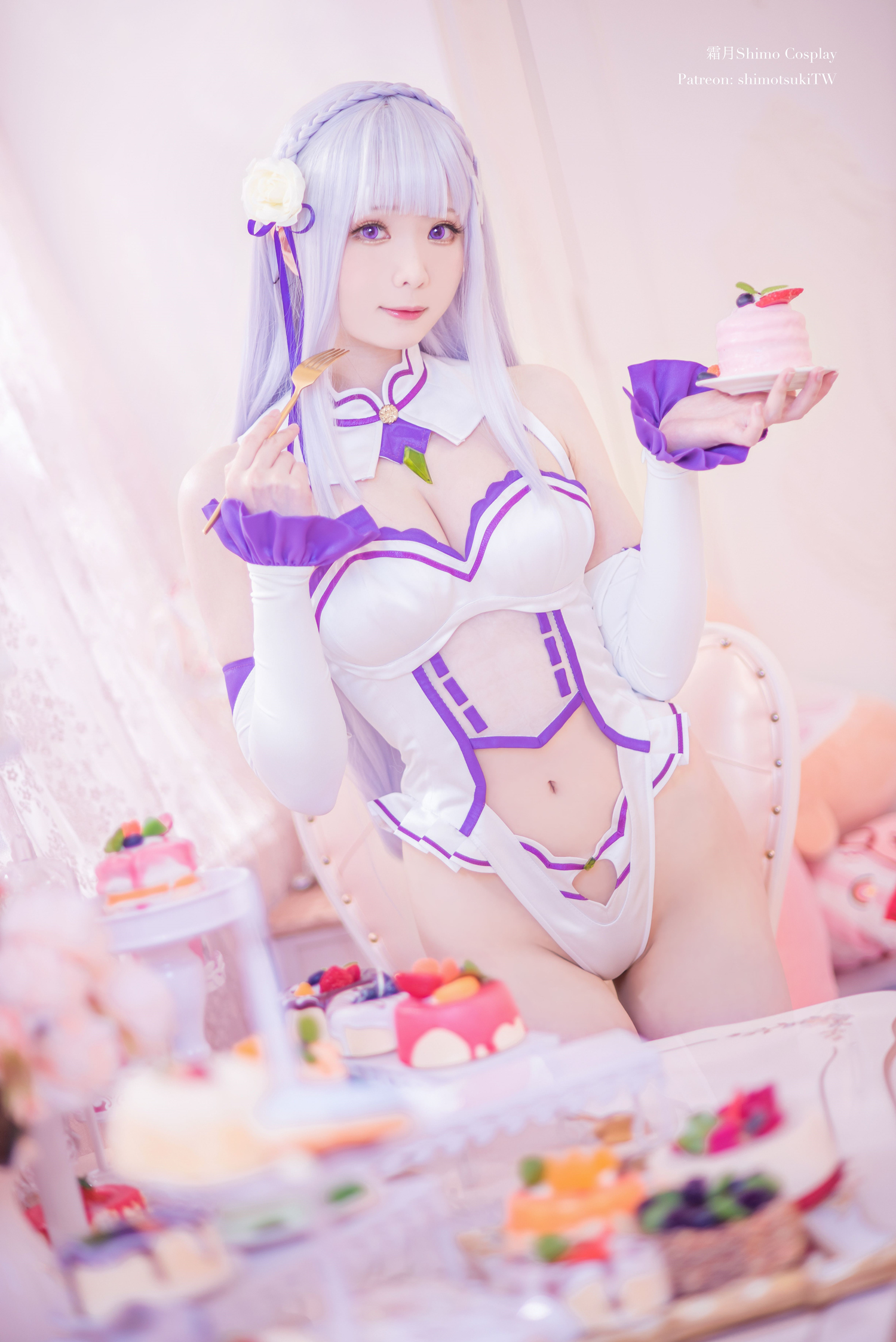 霜月shimo艾米莉亚cosplay3