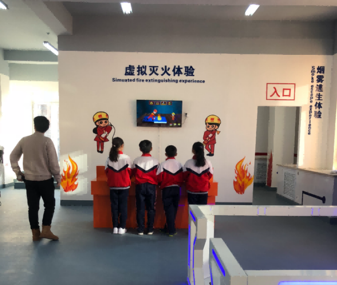 安全体验教室让校园安全教育更具有针对性