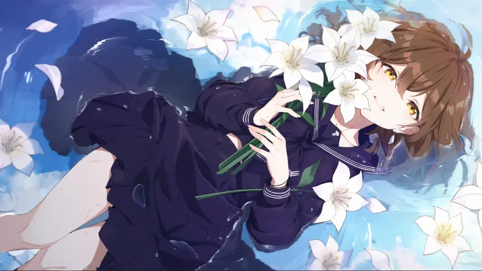 Wallpaper Engine 每日壁纸精选 150 泡水女 哔哩哔哩