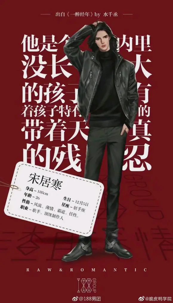 水千丞的188男团系列之 一醉经年 全集 哔哩哔哩