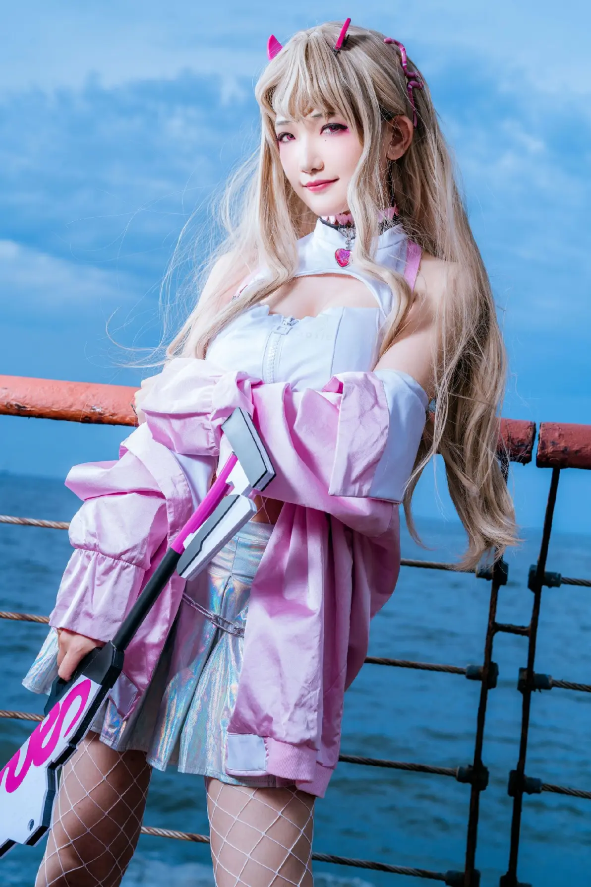 胜利女神nikke毒蛇cosplay摄影:色彩科学蘑菇桑