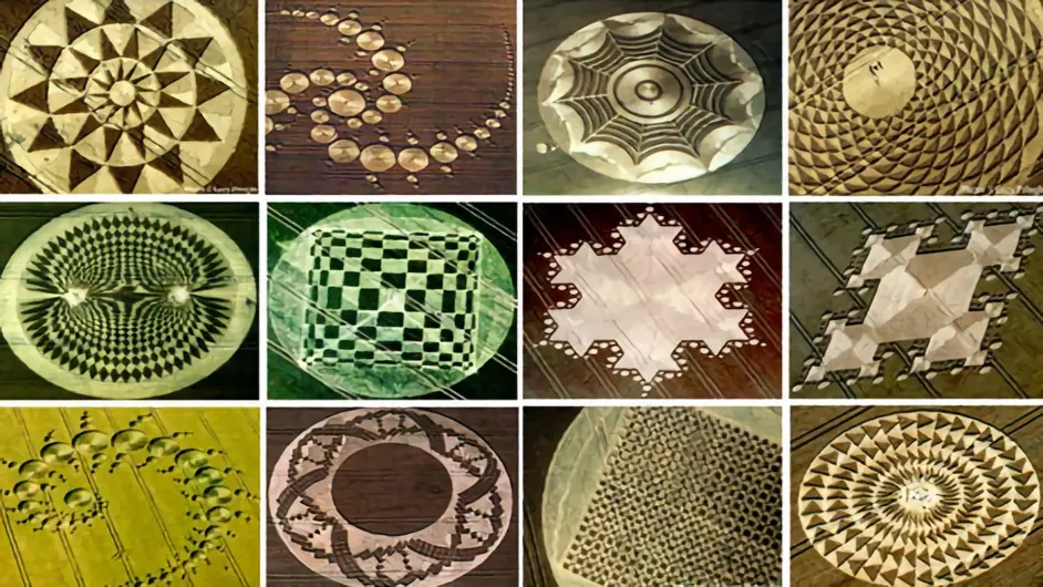 神秘的麦田怪圈 真相是什么 是人类恶作剧 还是外星人的标记 哔哩哔哩