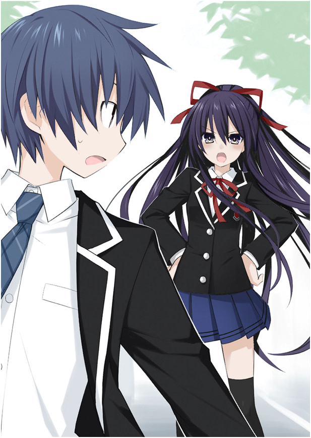 《约会大作战》小说第一卷插图