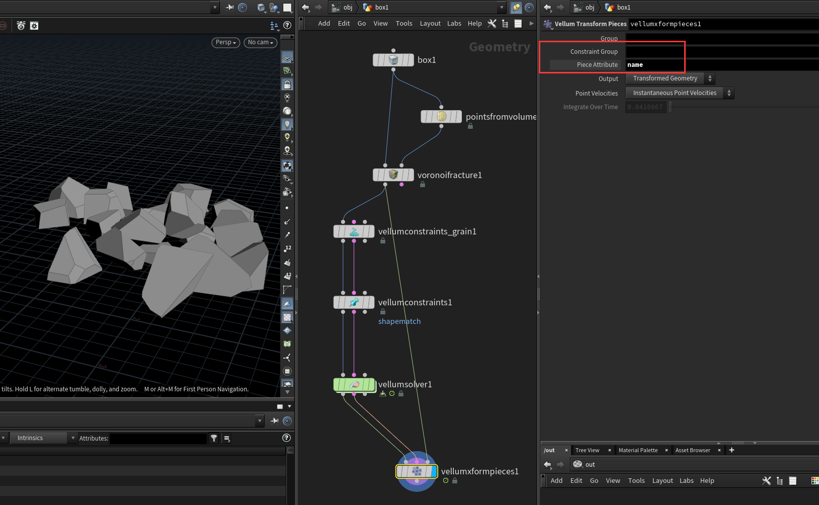 Vellum Shape matching 哔哩哔哩