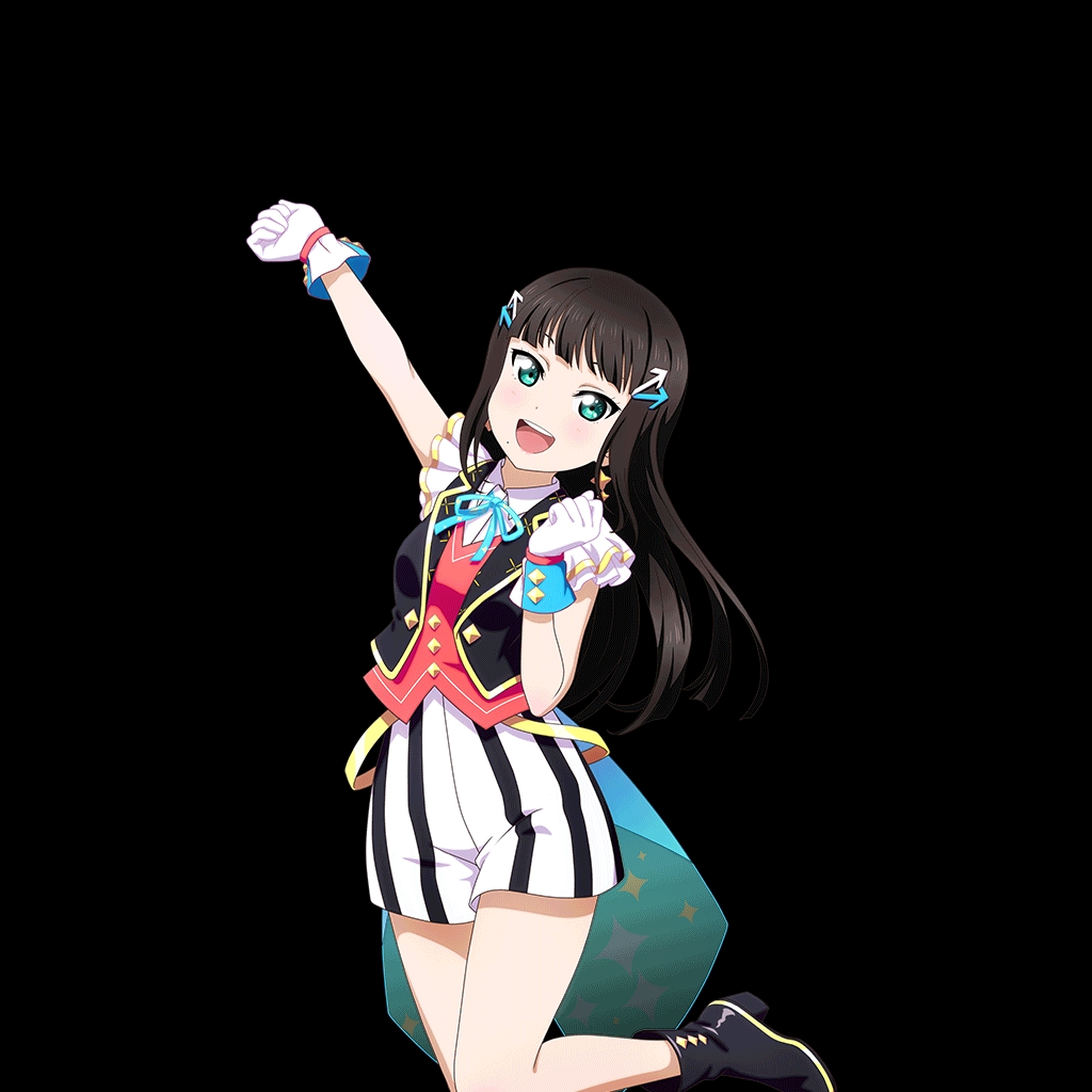 lovelive sif aqours 黑澤黛雅 (1)卡面/立繪 - 嗶哩嗶哩