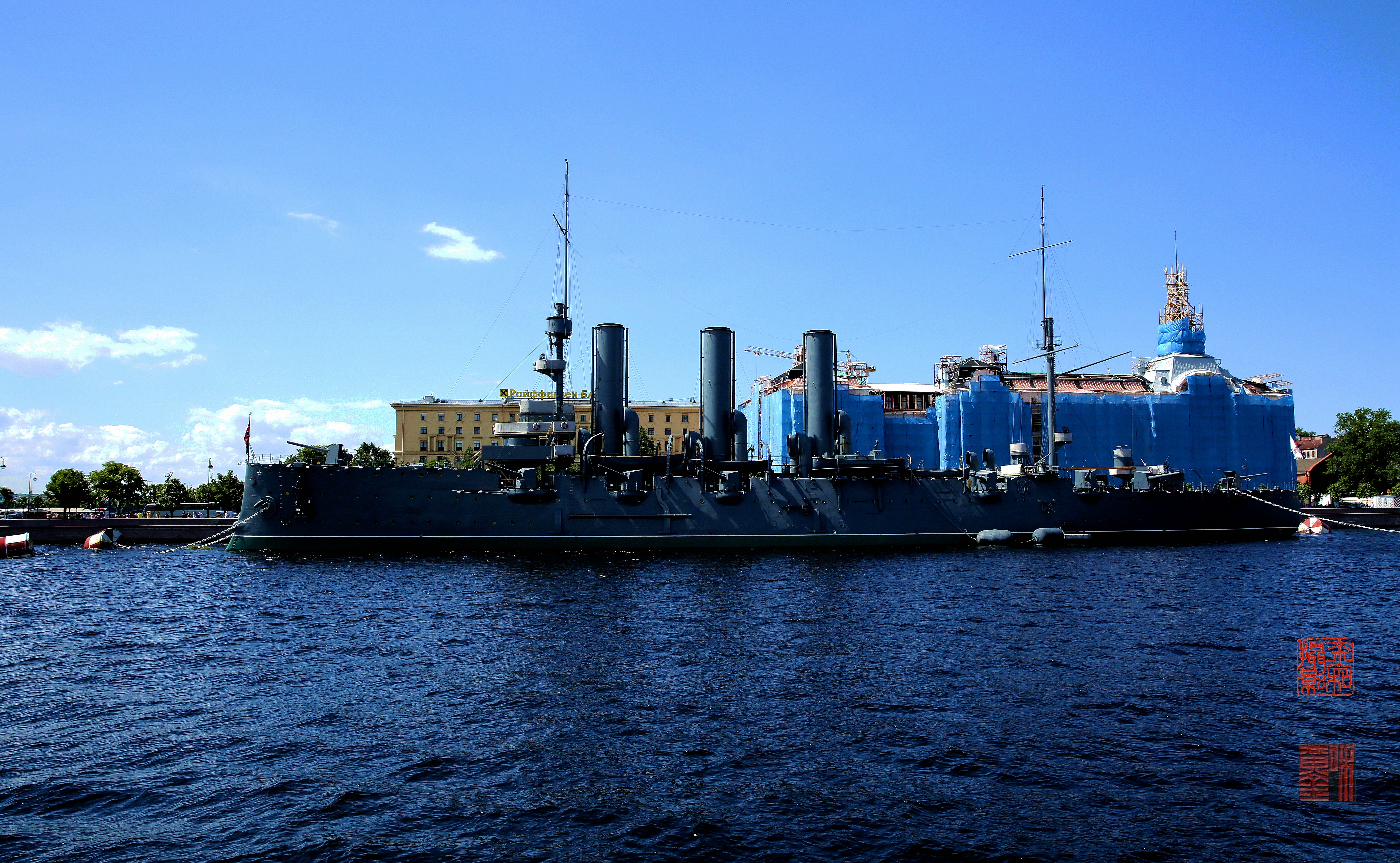 阿芙乐尔号巡洋舰原属俄罗斯帝国波罗的海舰队的一艘防护巡洋舰