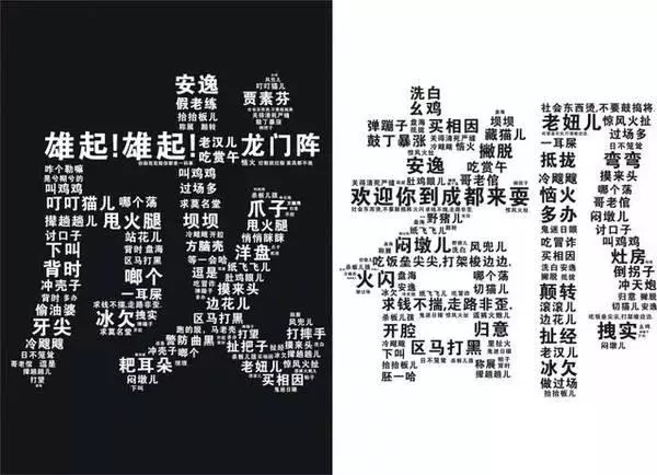 有意思的成都话.摄影 / 网络