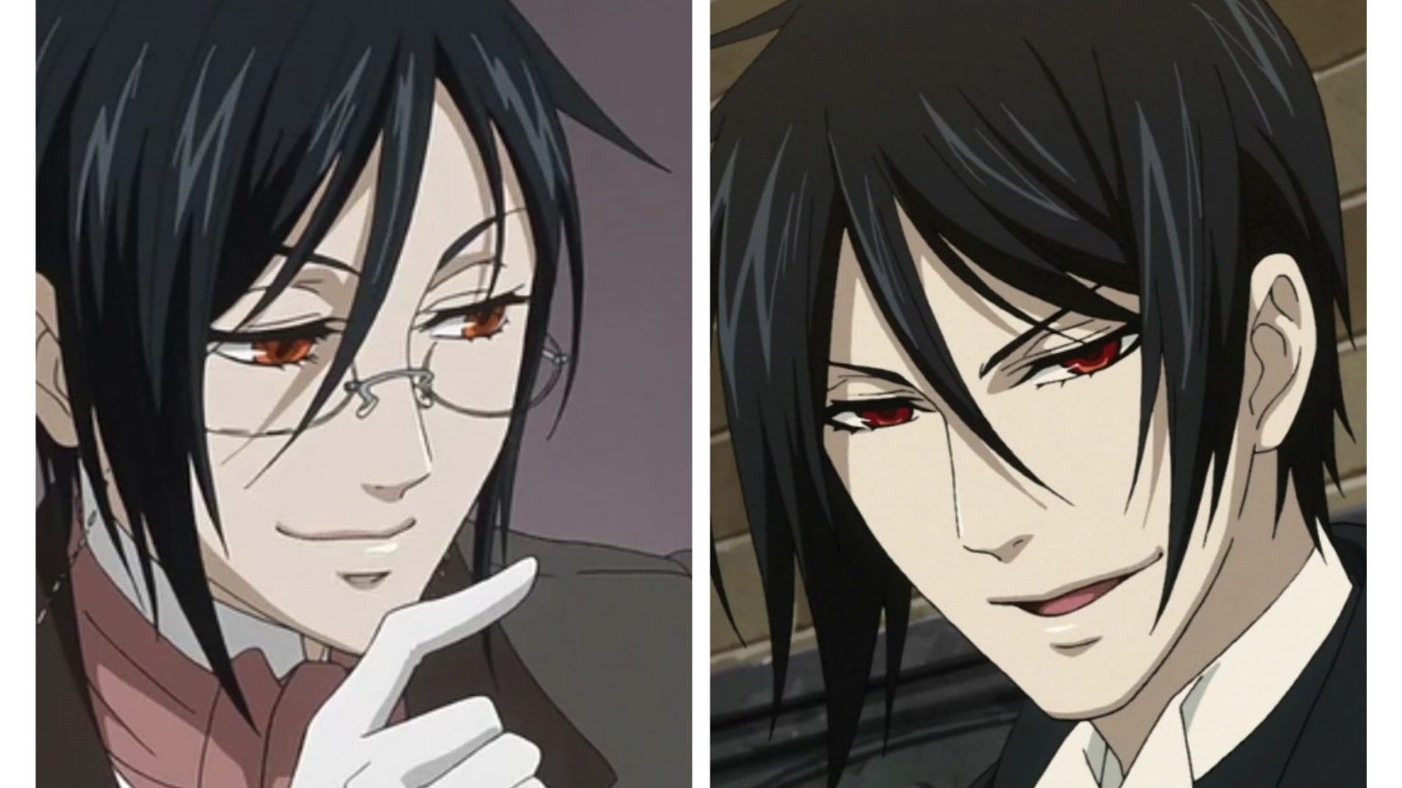 日漫剧眼镜 素颜角色对比 截图 哔哩哔哩