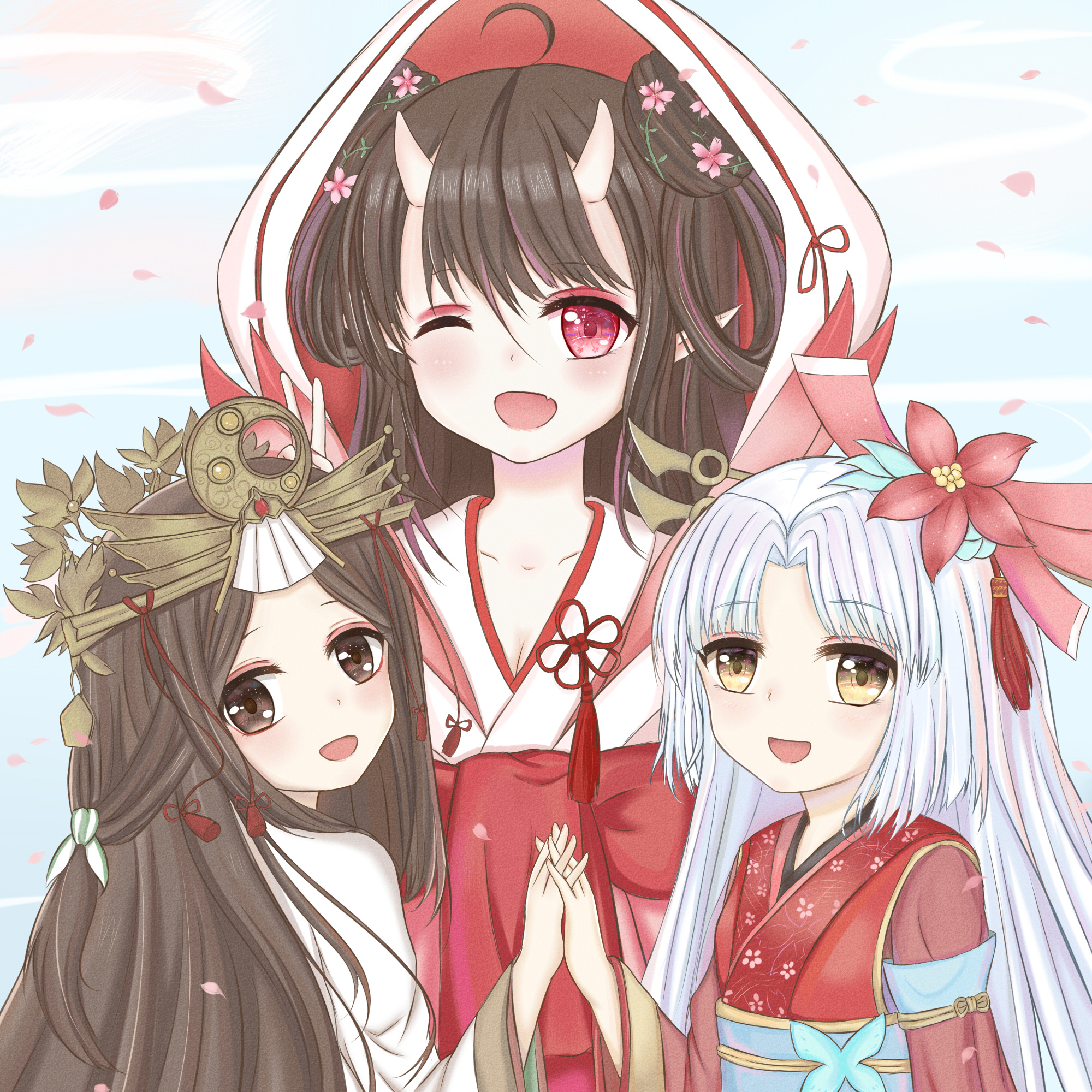 p站美图画师分享阴阳师辉夜姬第九期