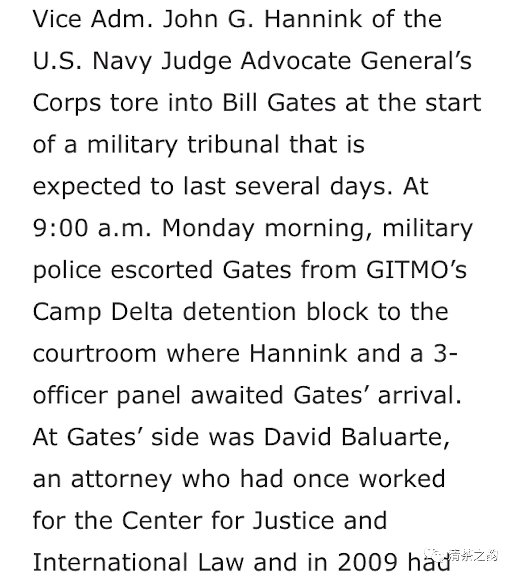 Bill Gates 被军事审判的第一天是什么？ 哔哩哔哩