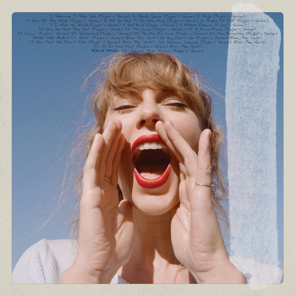 taylor swift 1989重制版专辑高清封面