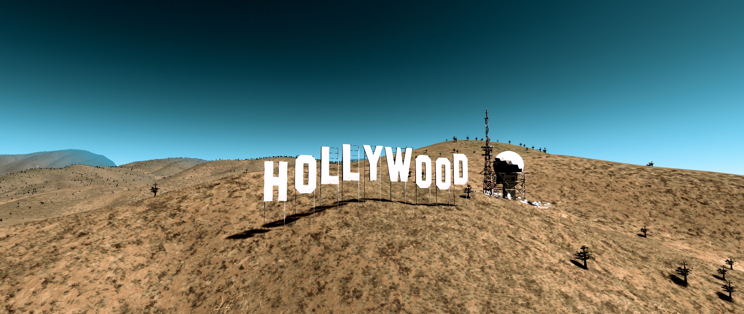 gta5好莱坞山观景台图片