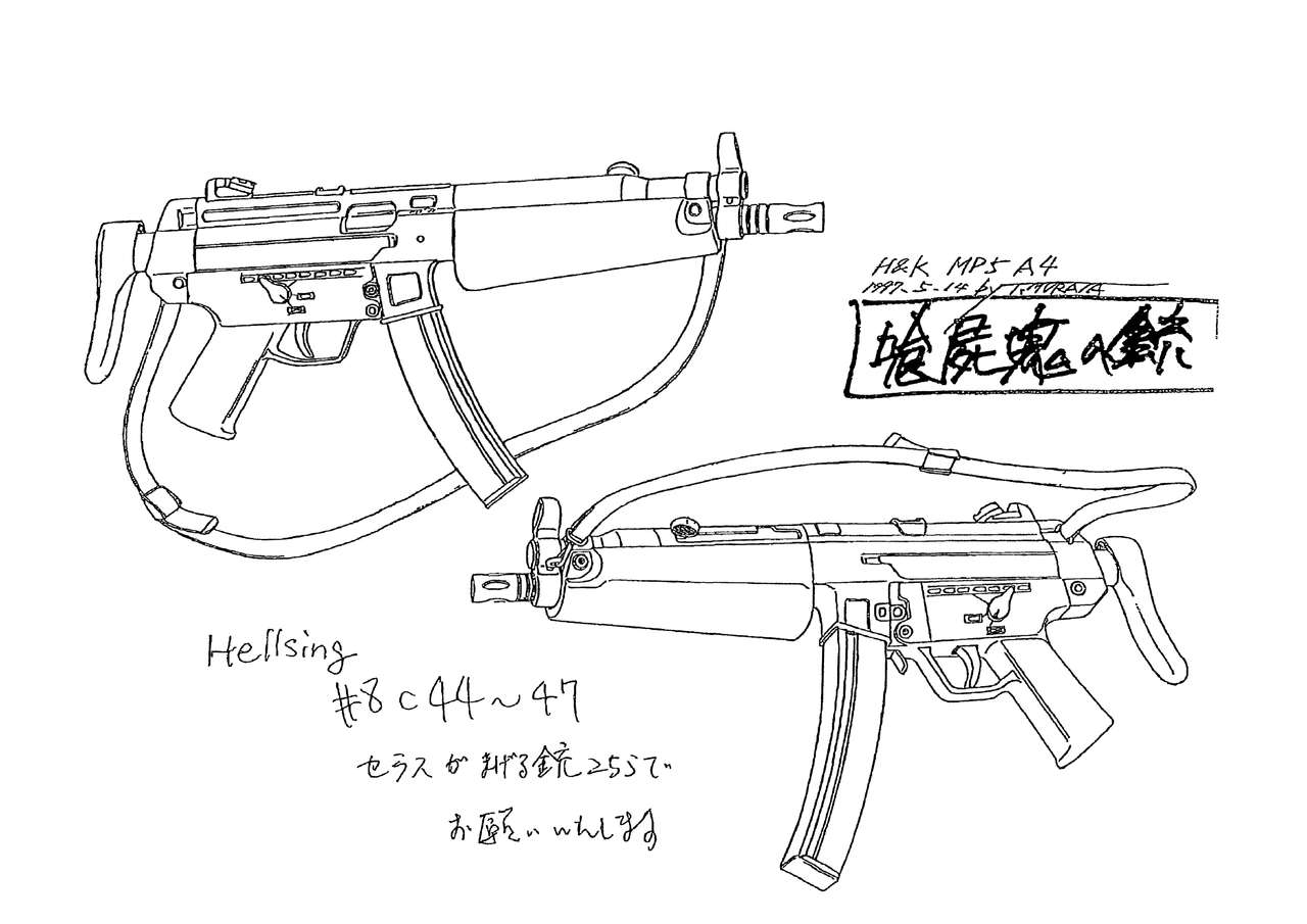 【Hellsing地狱之歌】道具设定集 22p