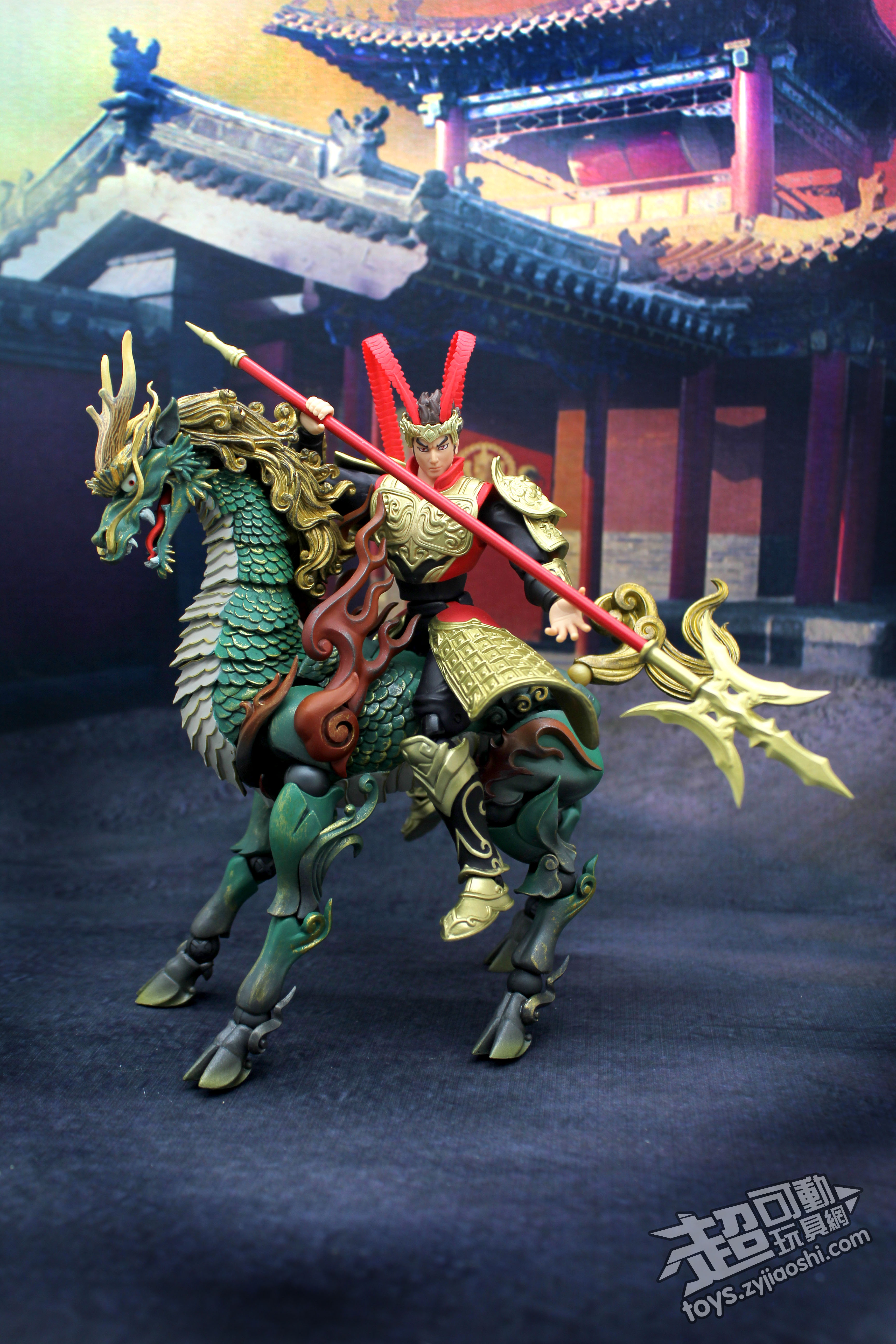 海洋堂自在置物麒麟