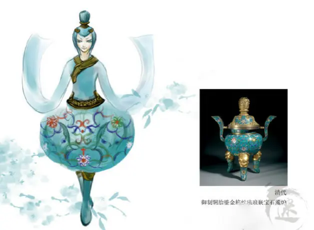 国家宝藏拟人图 西晋玛瑙壁成翻版秦始皇 这年头连古董都成精 哔哩哔哩