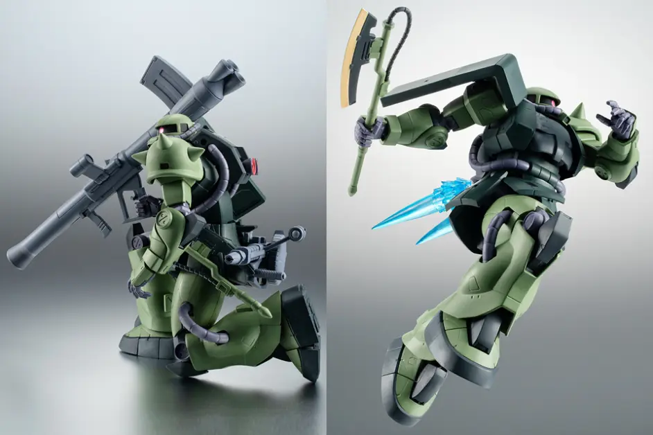 新魂|『东南亚的绿巨人』Robot魂MS-06JC 陆战型扎古ⅡJC型22年2月发售 