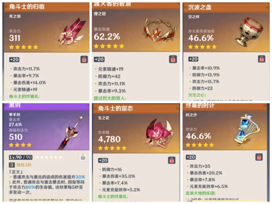 原神说 神里绫华伤害计算 武器圣遗物参考及神里绫华最新改动 神里宵宫演示强度等 哔哩哔哩