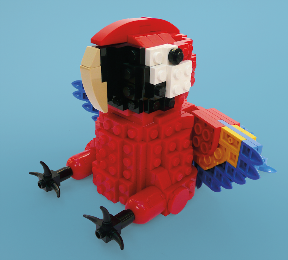 乐高moc佳作欣赏丨萌萌哒小动物乐高作品集4