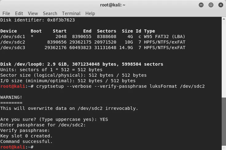 Kali Linux 安装到u盘加密并持久化 超详细 哔哩哔哩