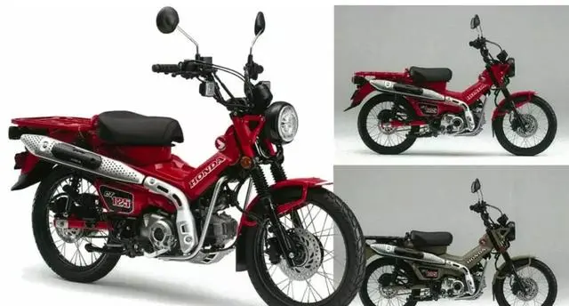 本田将在6月份推出ct125 一台高颜值的买菜农用车 哔哩哔哩