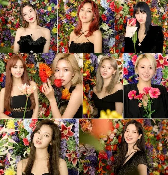 Twice新歌 I Can T Stop Me 封面拍摄外景公开 比花还美丽的美貌 哔哩哔哩
