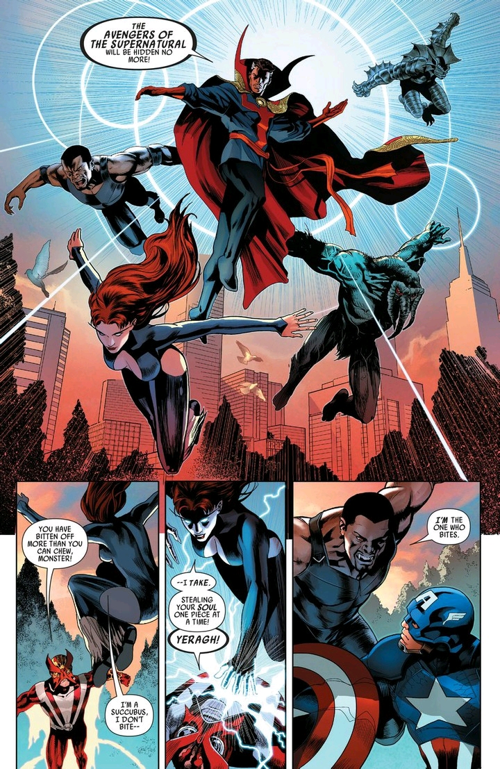 恶灵骑士强尼·布雷泽第三次对决复仇者联盟【