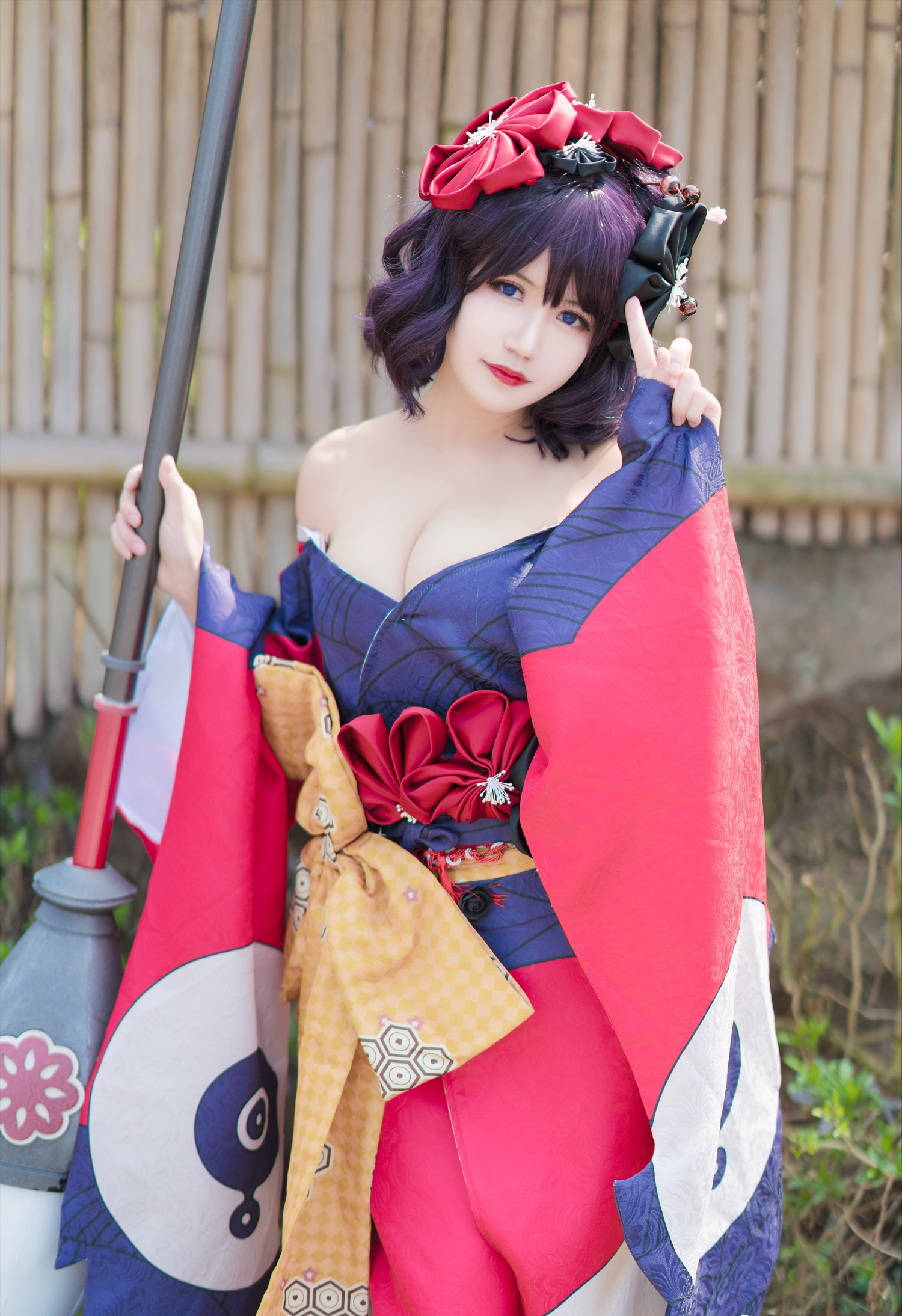 小仓千代W葛饰北斋Cosplay2