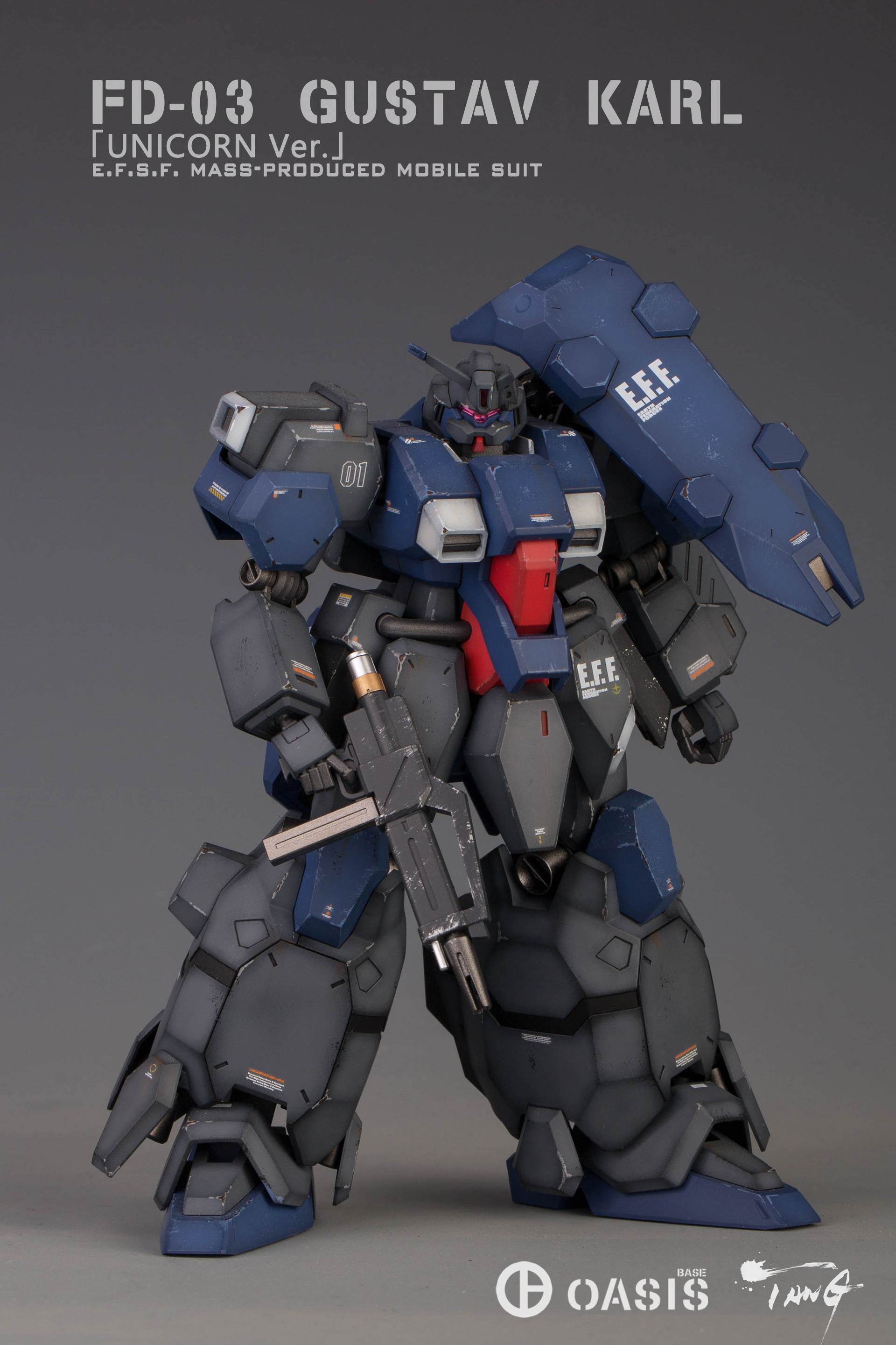 达人佳作hg古斯塔夫旧化制作