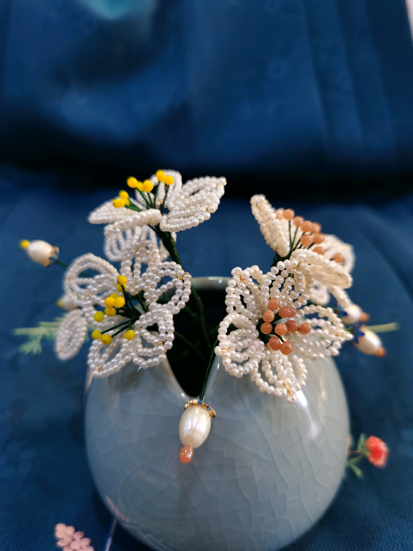 最近的手工珠花系列