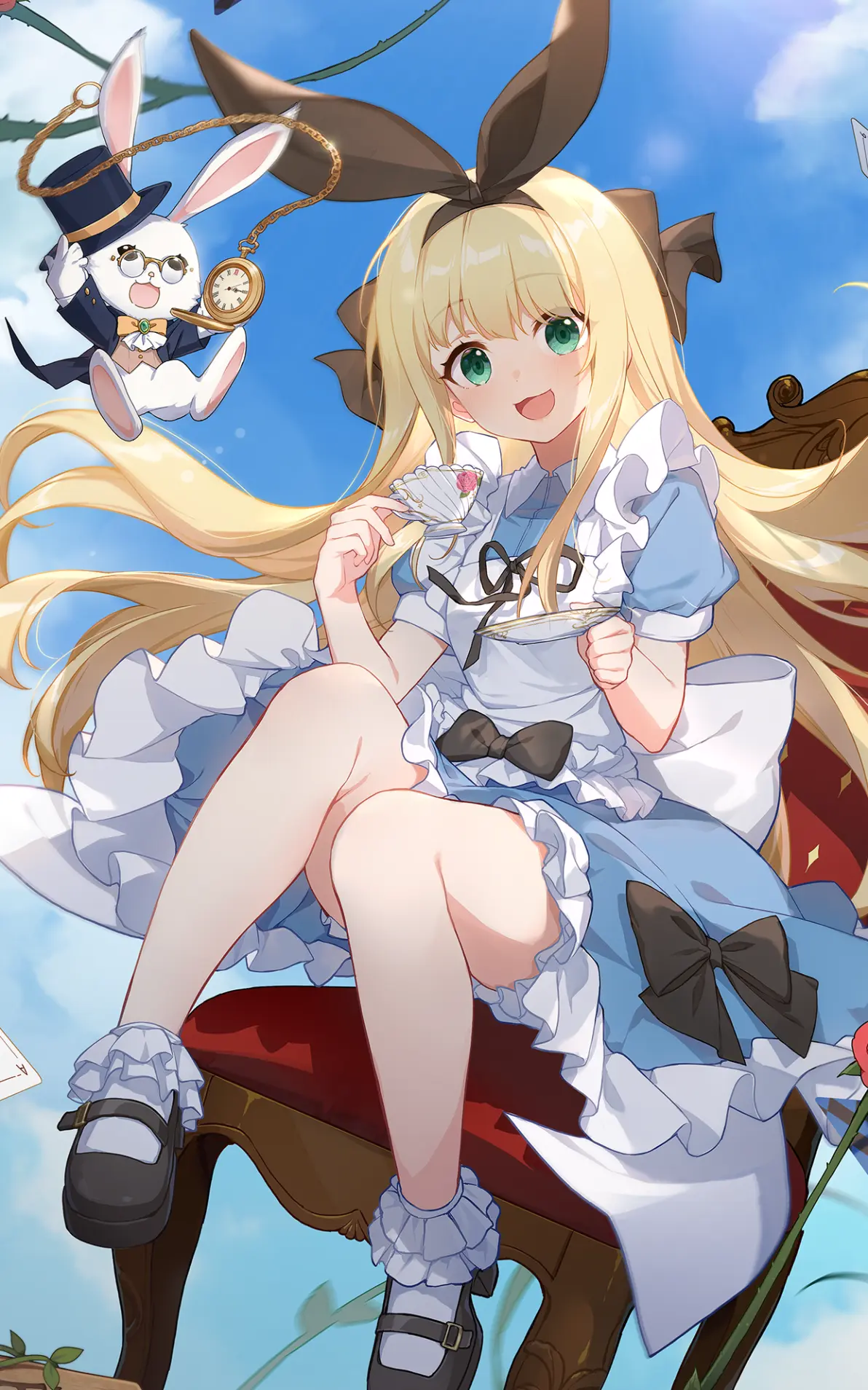 物述有栖爱丽丝装扮表情无损放大,头图,加载动画