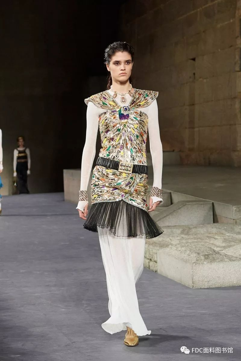 chanel2019早秋系列大秀华丽奢靡的古埃及文明
