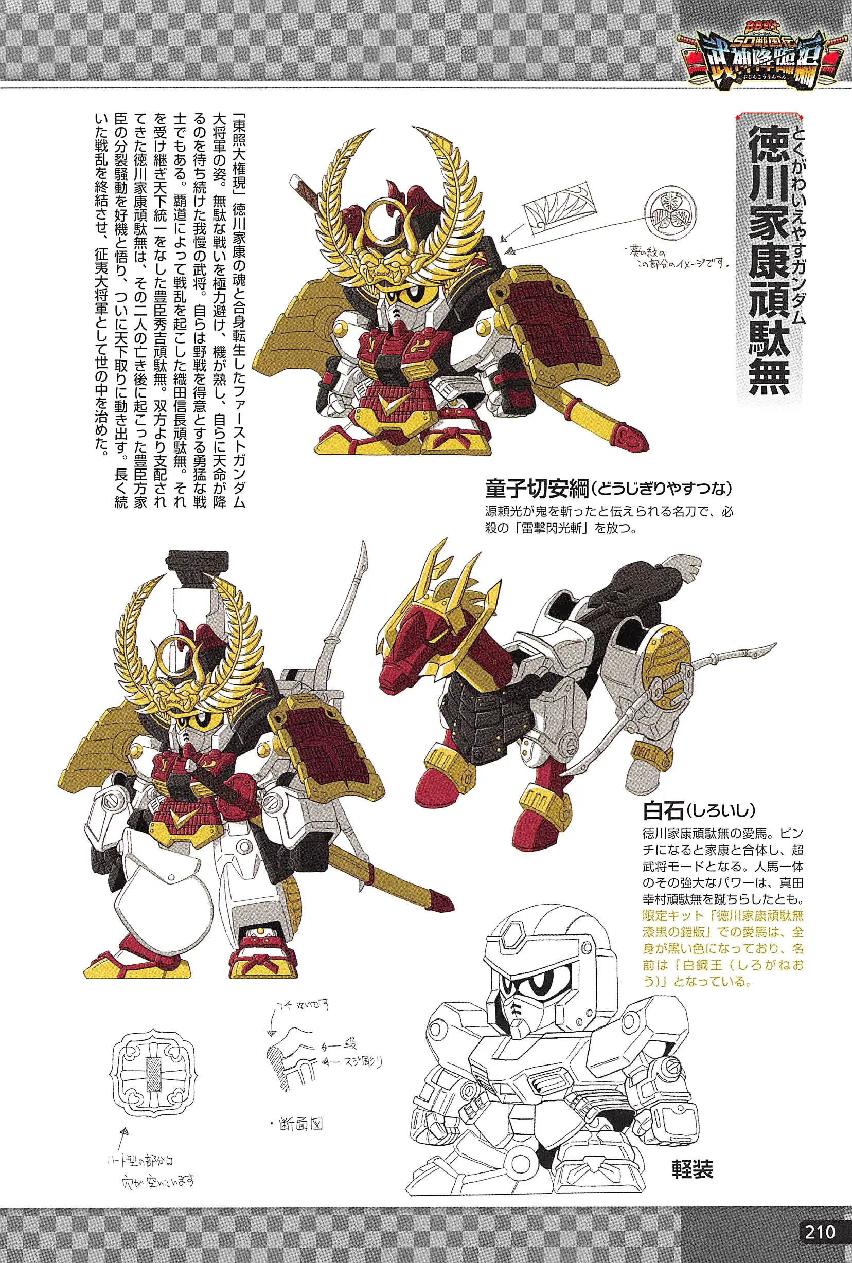 sd高达bb战士三国传 设定集 下