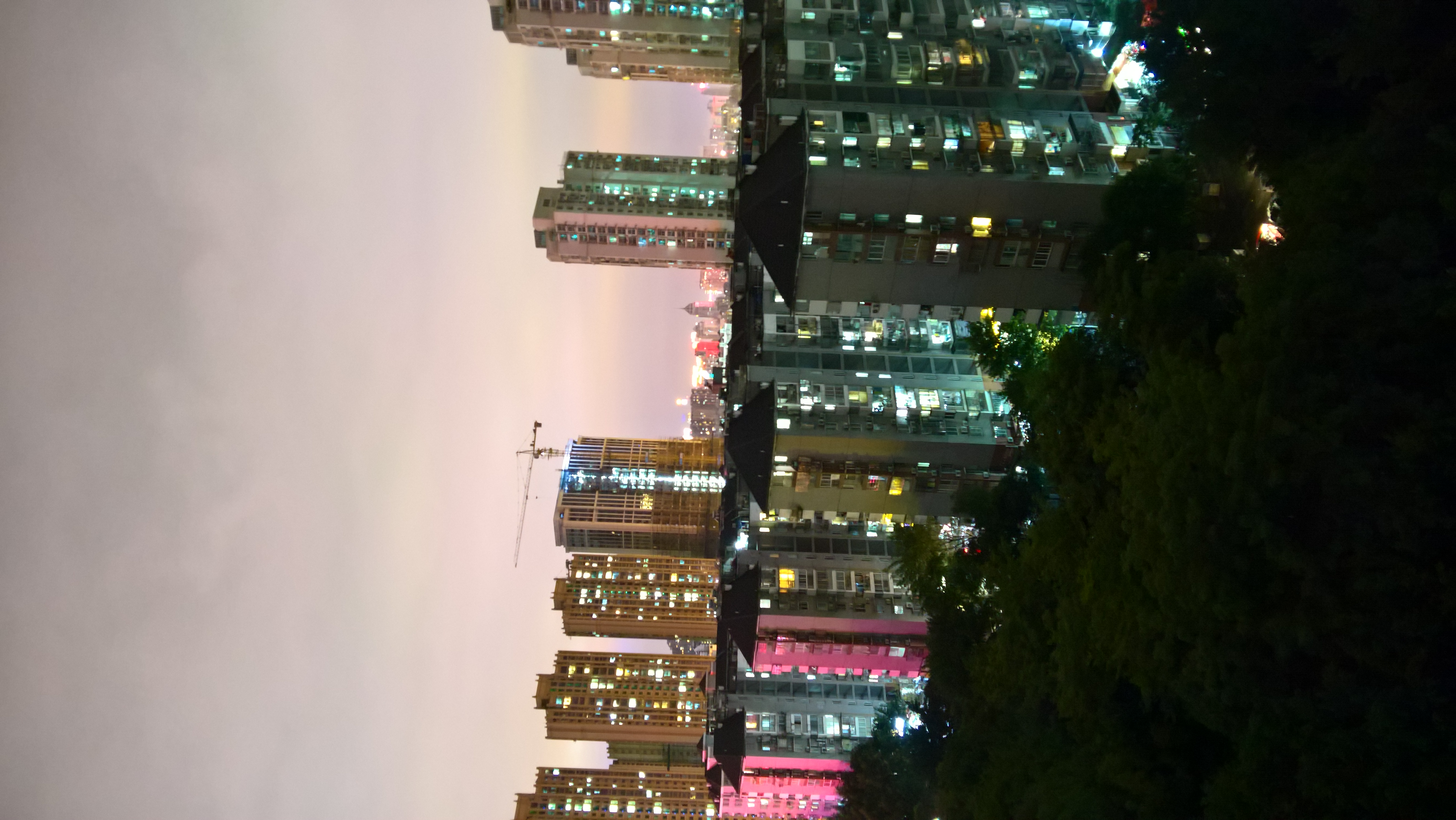 索尼XZP·诺基亚X7·微软Lumia95XL手动夜拍对比