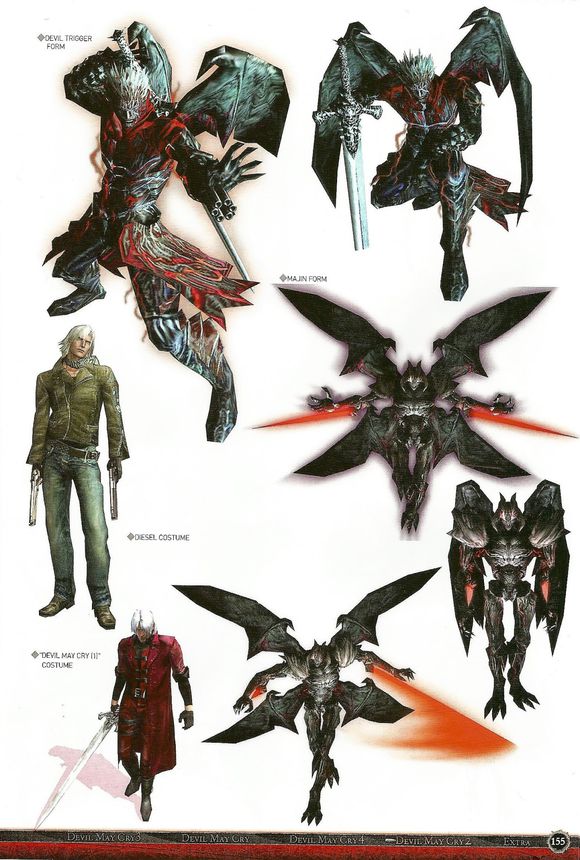 鬼泣从小鲜肉到性感大叔历代但丁演变史