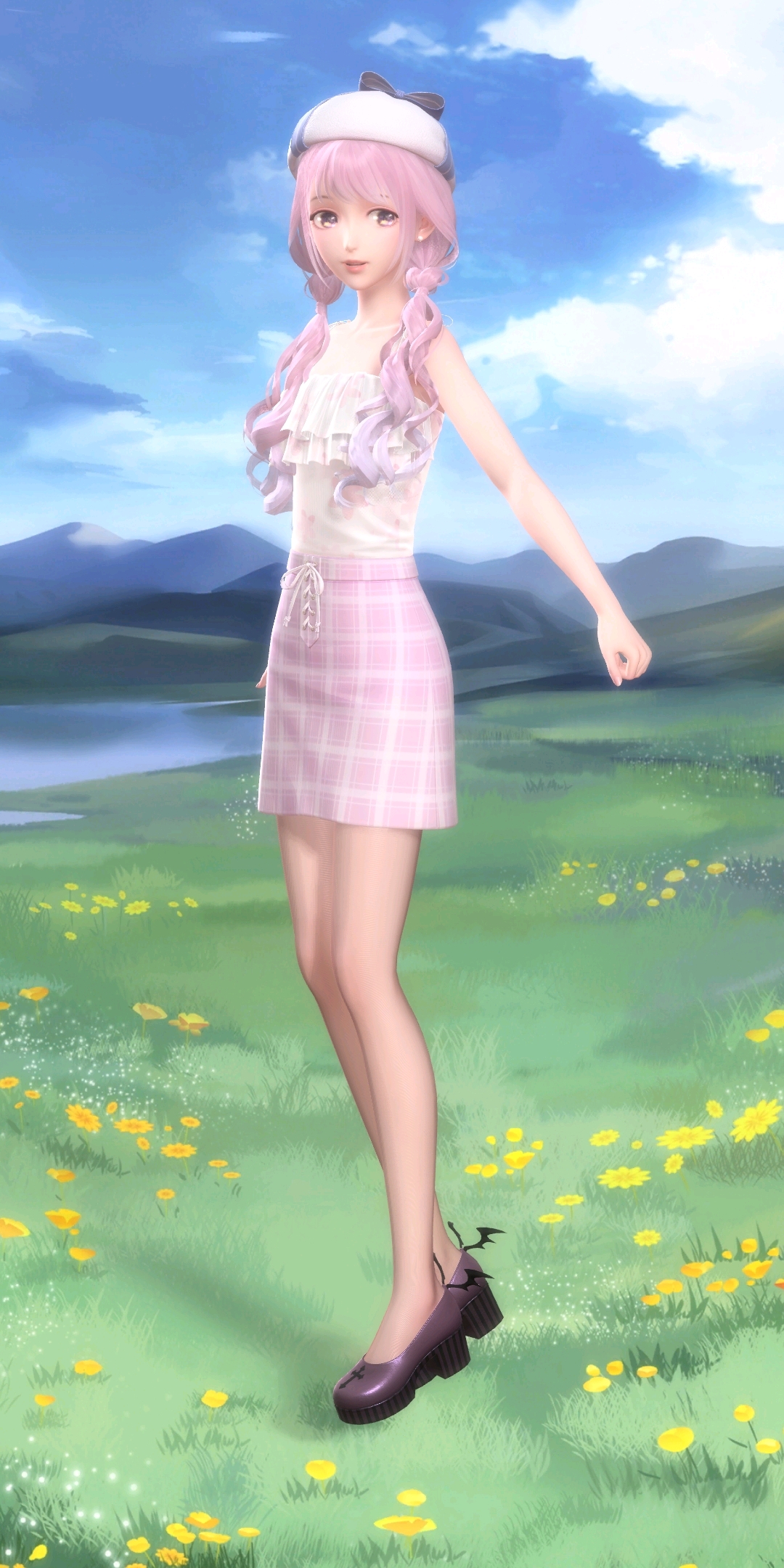 【闪耀暖暖】暖:我想去爬山(上衣浪漫春樱)