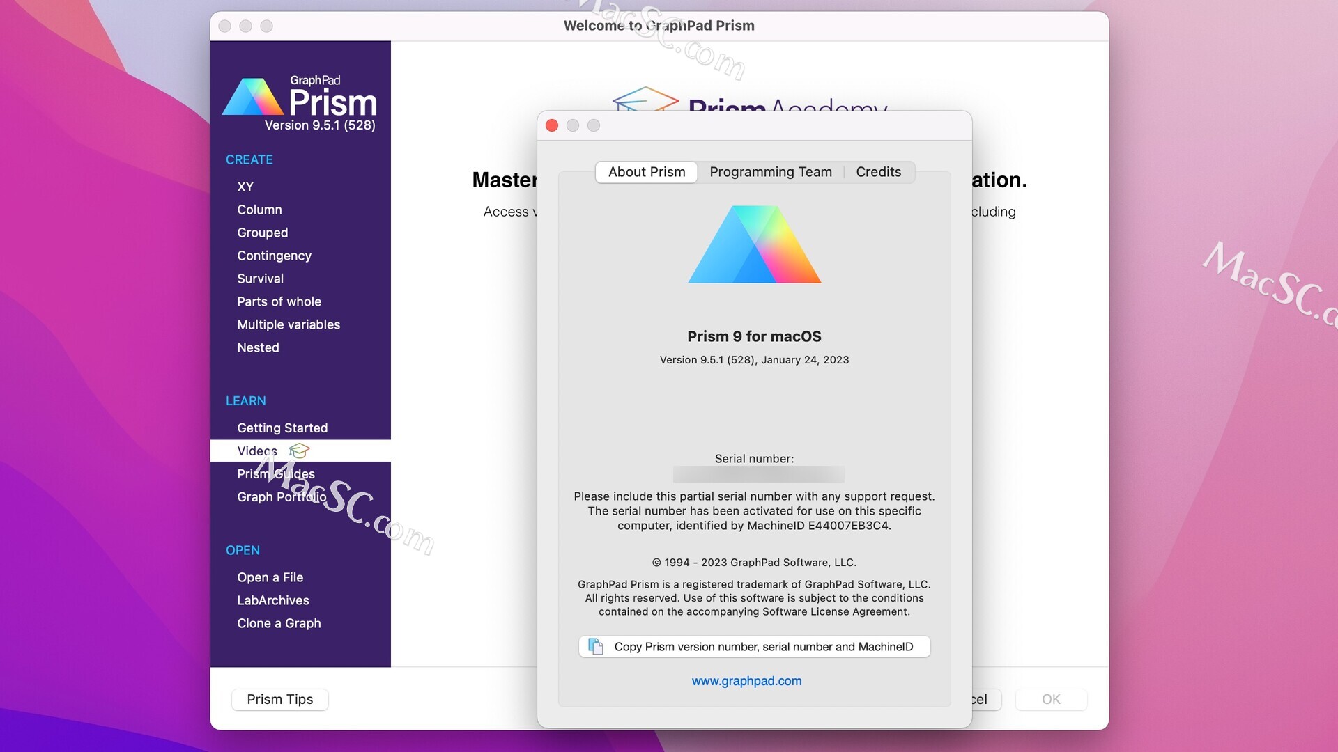 graphpad prism 9 for Mac(专业医学绘图软件)v9.5.1注册版 哔哩哔哩