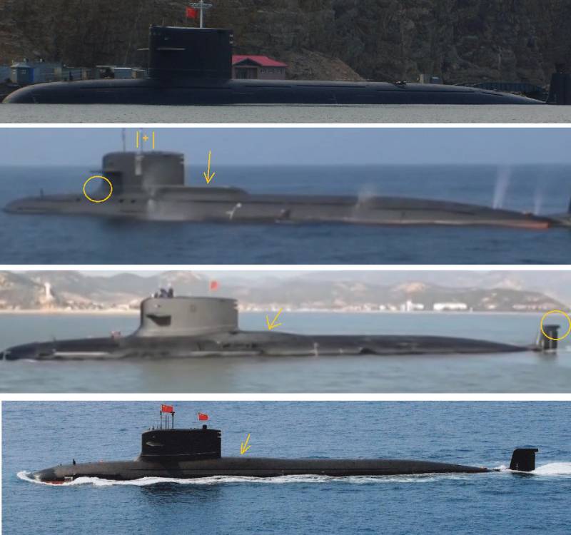093G型攻击核潜艇图片