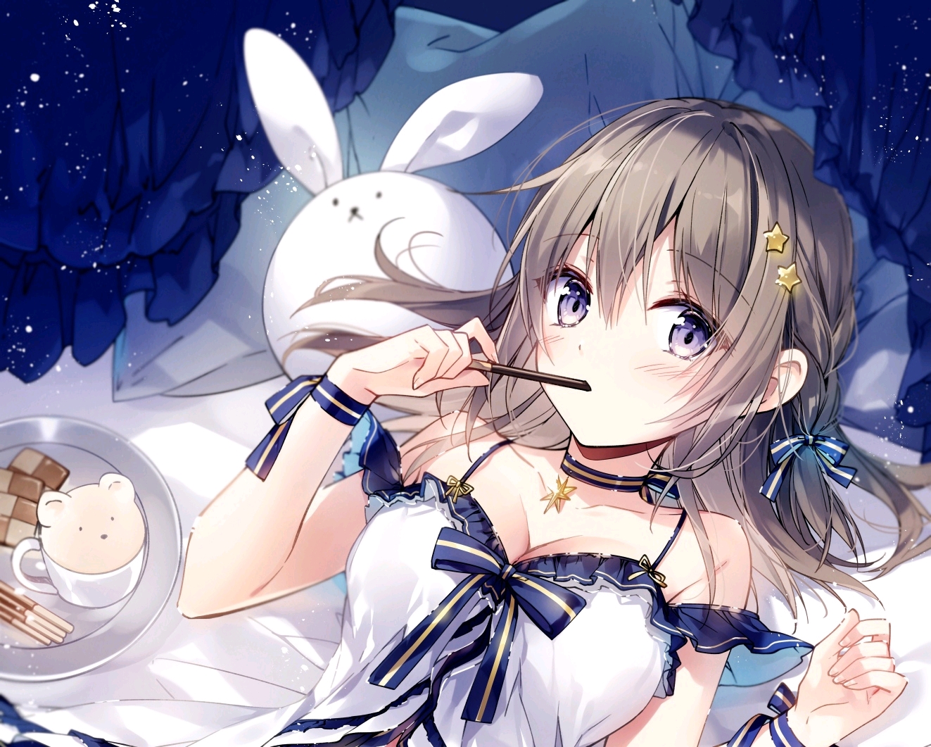 望月しいな画师专场少女萌图 哔哩哔哩