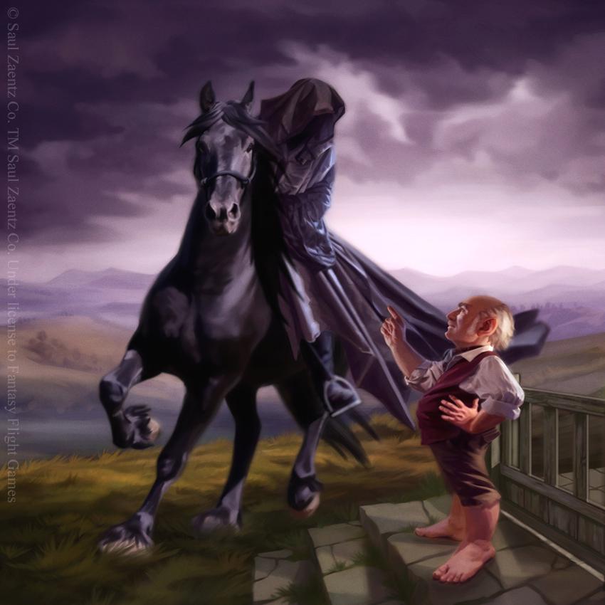 戒灵和山姆的老爹甘姆吉 [网图侵删]