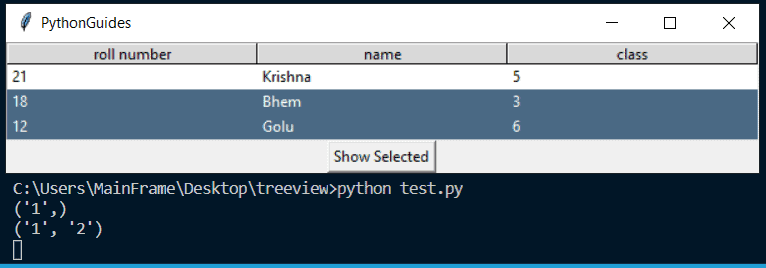 如何使用 Python Tkinter TreeView 控件 - 哔哩哔哩