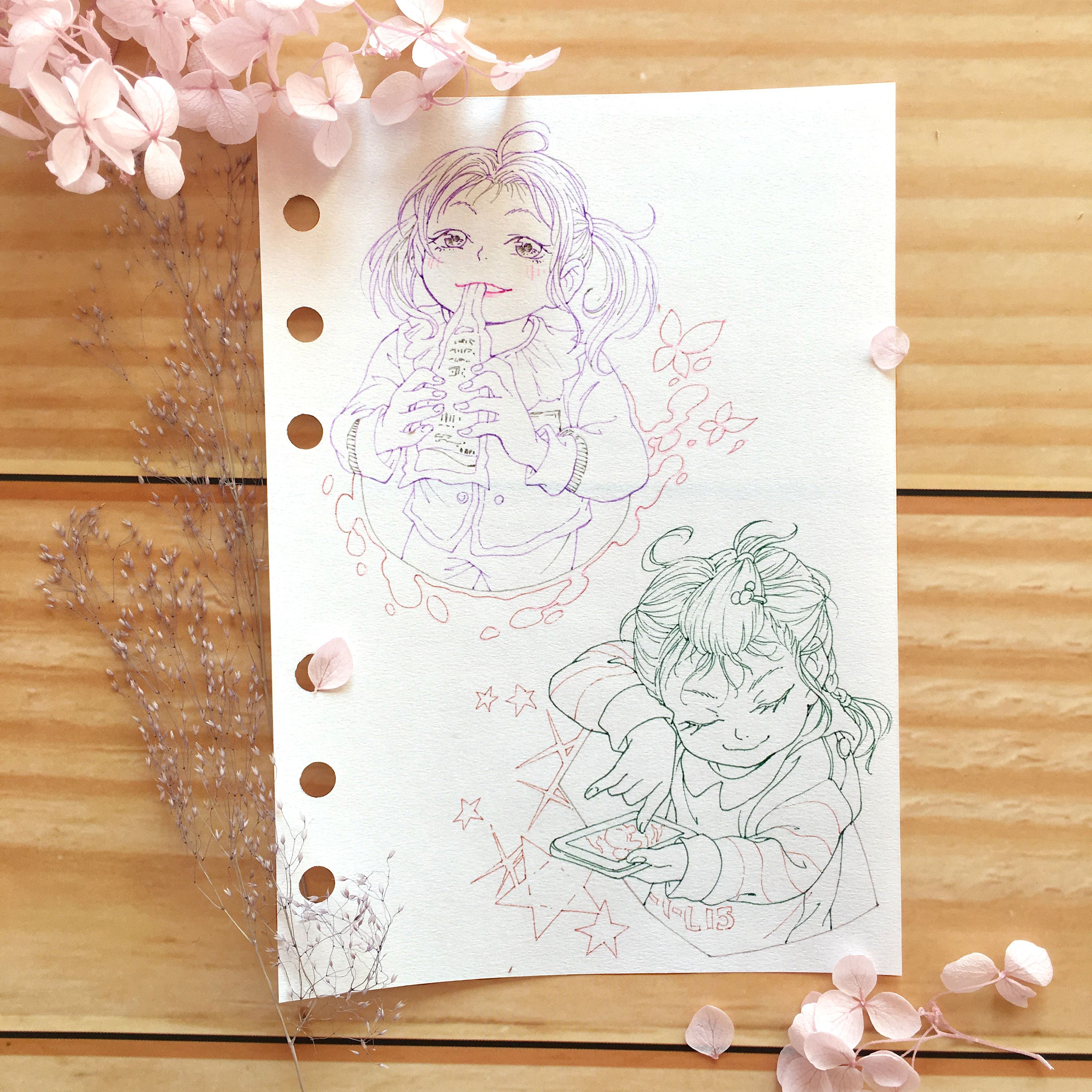 手帐漫画我的生活之书