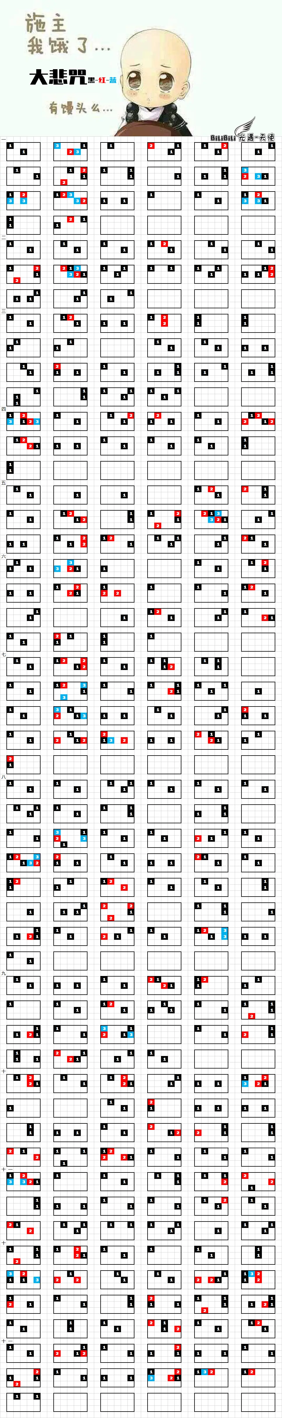 光遇琴谱大悲咒