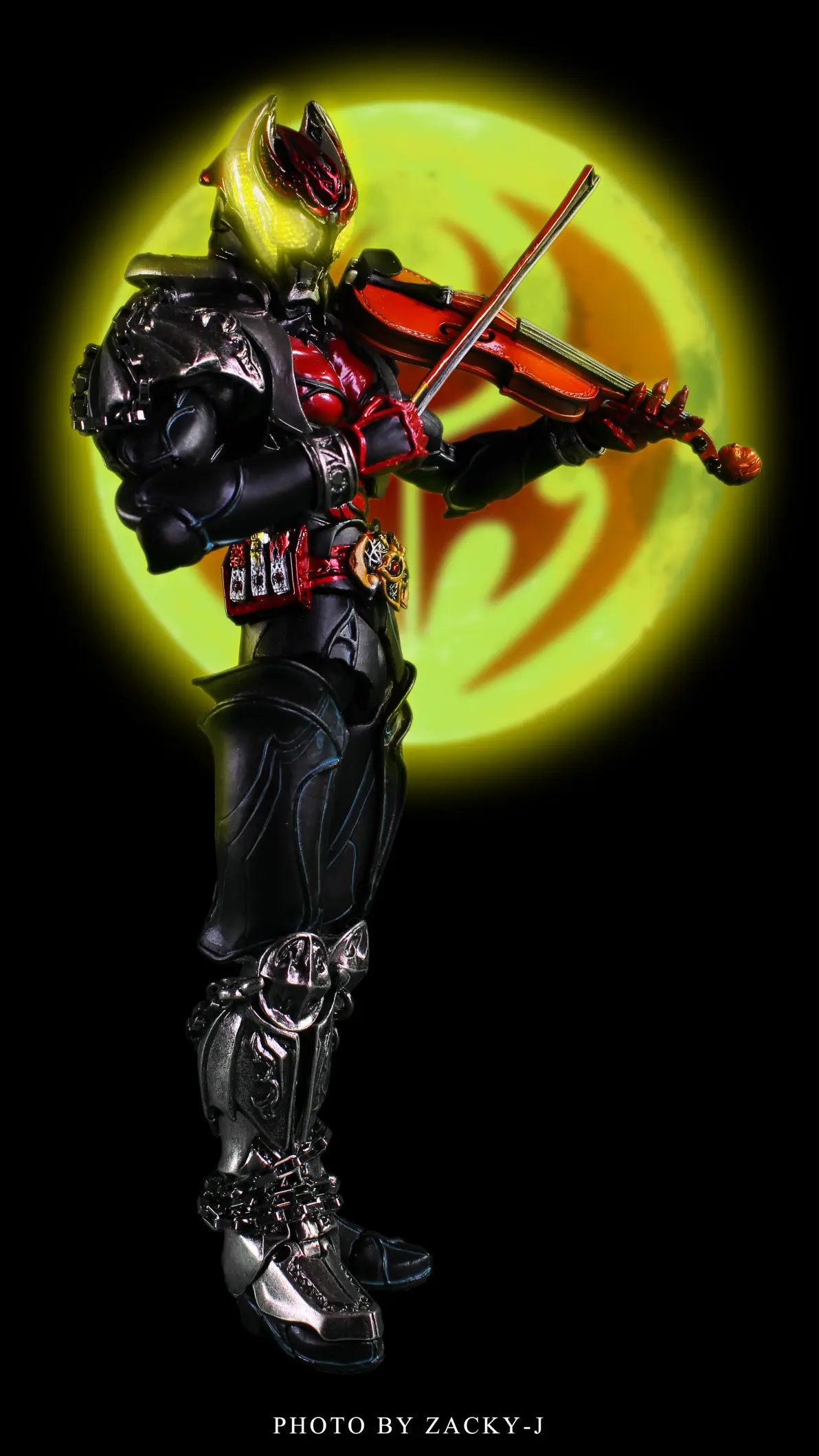 旧物新评万代sic系列lov50假面骑士kiva牙月骑