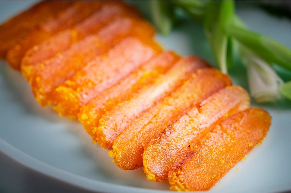 一周一品 | 台湾乌鱼子，最地道橙黄金，一口吃下整个海洋的美好