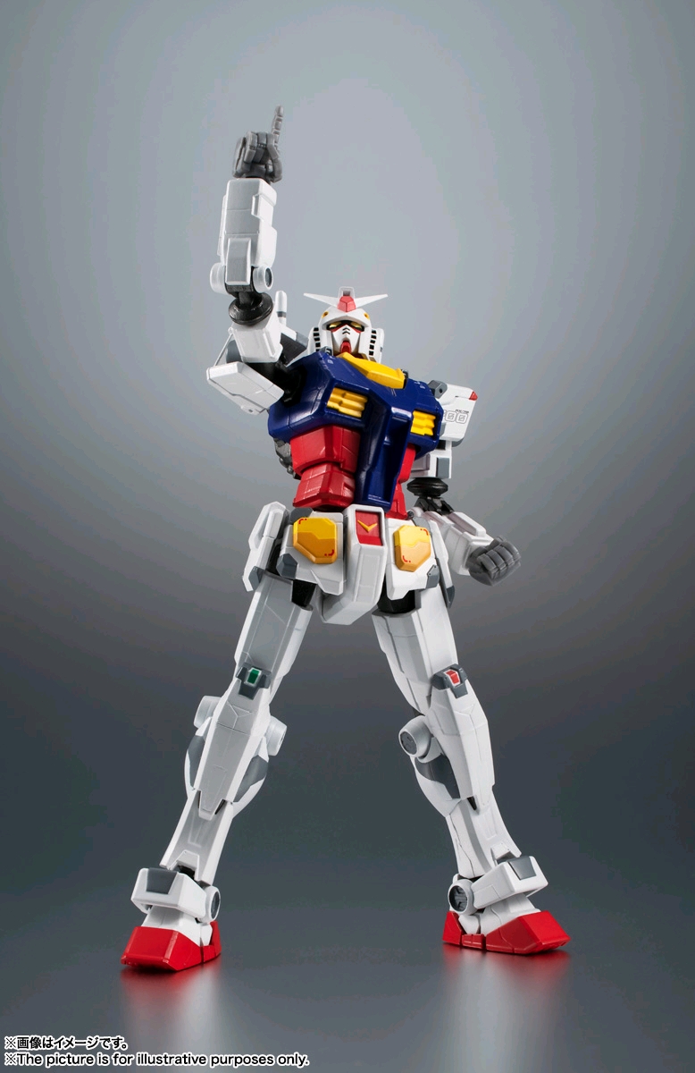 横滨高达工厂限定【robot魂】rx-78f00 高达 官图公开